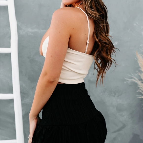 Bra free wired crop top - Picture 3 of 3